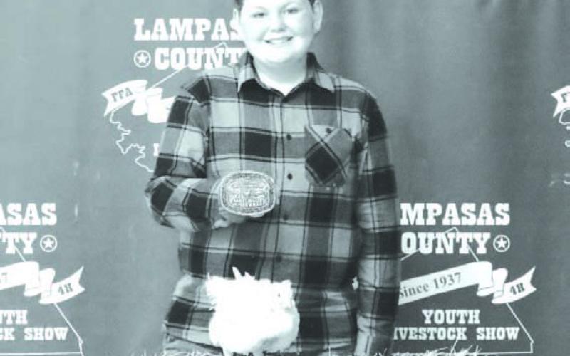 Earning the junior division showmanship honor for 2024 was Carson Kluck. MASON HINES | DISPATCH RECORD