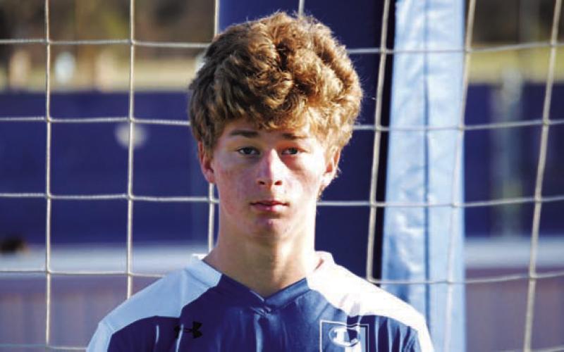 Name: Isaac Abken Class: Senior Sport: Soccer Role Model: My Dad Favorite Thing to Eat: Chicken Alfredo One Place to Travel: Barcelona to see FC Barcelona play Favorite Music Genre: Rock/Classic Rock