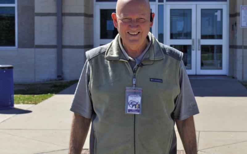 ERICK MITCHELL | DISPATCH RECORD Joey McQueen has served as principal at Lampasas High School since midway through the 2019-2020 term.