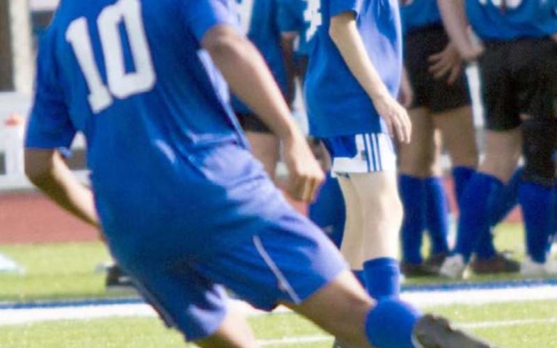 Josiah Toeaina, shown in a previous match, had one assist in Monday’s game. FILE PHOTO