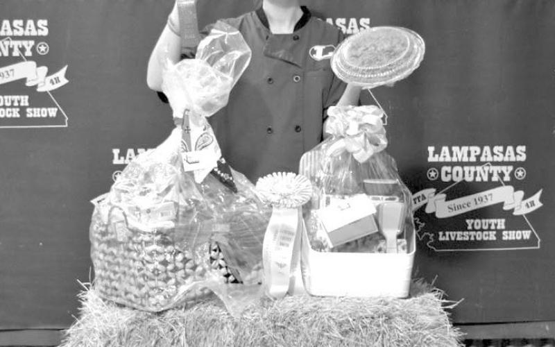 Laylah Bilbrey was named the Food Fair senior division’s reserve champion for her pie entry. ERICK MITCHELL | DISPATCH RECORD