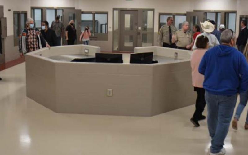 A tour of the Lampasas County Law Enforcement Center was open to the public Wednesday afternoon. MONIQUE BRAND | DISPATCH RECORD