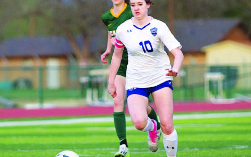 Kelbie Black was a captain of the Lady Badgers in her sophomore season. HUNTER KING | DISPATCH RECORD