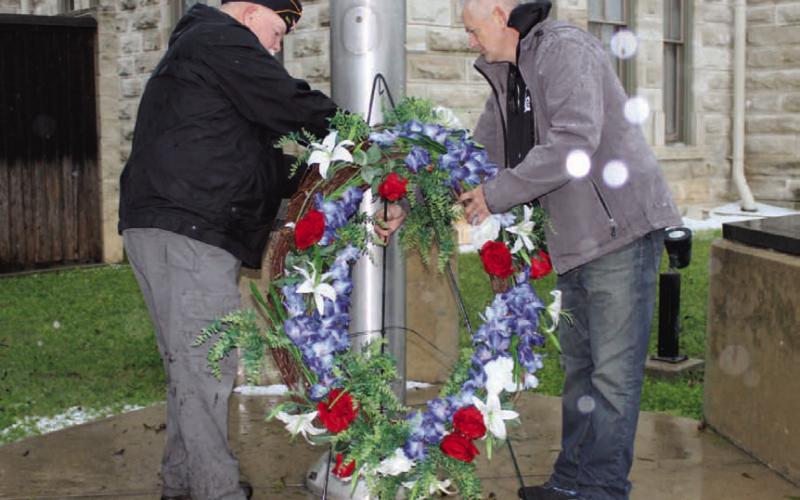 Veterans honored at wreath-laying ceremony
