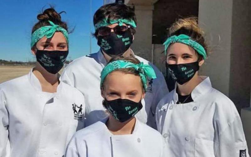 Senior 4-H food team wins district