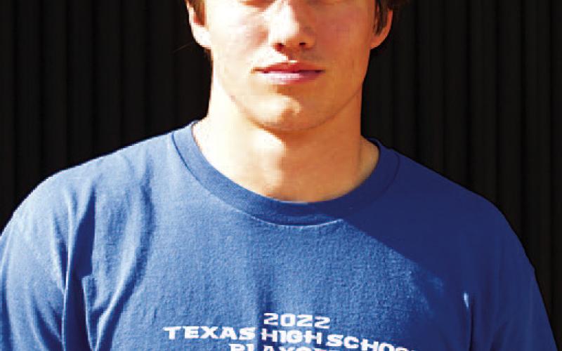 Name: Jonathan Bowling Class: Junior Sport: Baseball, Football and Track Favorite Teacher or Coach: Mrs. Phillips Favorite Place in Lampasas: TXO Sports One Person You Look Up To: My dad Main Goal This Season: Make a playoff run