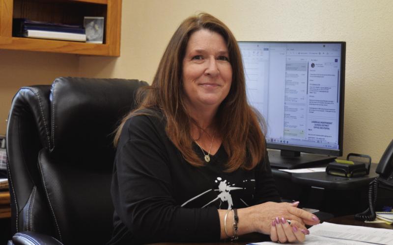 ERICK MITCHELL | DISPATCH RECORD Lampasas ISD’s Joni Summers will retire this June after 34-plus years in the district.
