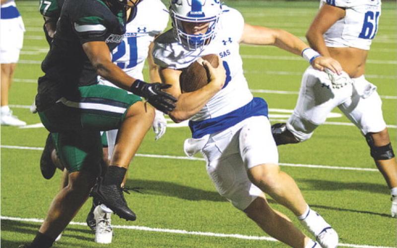 Reed Jerome ran for over 100 yards in each of the last two weeks. HUNTER KING | DISPATCH RECORD