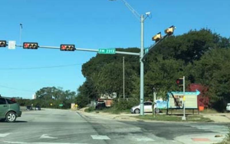Turn-lane upgrades are planned at the U.S. Highway 190-FM 2313 intersection in Kempner. Work is expected to continue through March. MONIQUE BRAND | DISPATCH RECORD