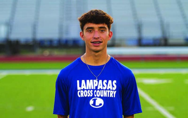 Name: Royce Clary Class: Senior Sport: Cross Country and Track Favorite Teacher or Coach: Mrs. Phillips Favorite Place in Lampasas: Storm’s One Person You Look Up To: My mom Main Goal This Season: Go to state