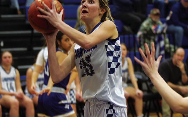 Payton Tatum had her best game since returning from injury, scoring 18 points for the girls. HUNTER KING | DISPATCH RECORD
