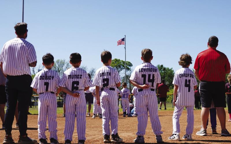 Lampasas County Youth League Association opening day held Saturday