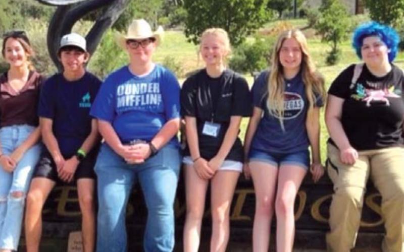 FFA members attend leadership camp