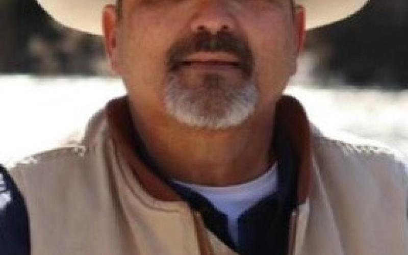 COURTESY PHOTO Michael Morse, the late son of Beatrice and Charles Morse Sr. of Lampasas, has been recognized with a memorial park bench for his contributions to the Frio County community. At the time of his death in October 2024, he served as sheriff of Frio County.
