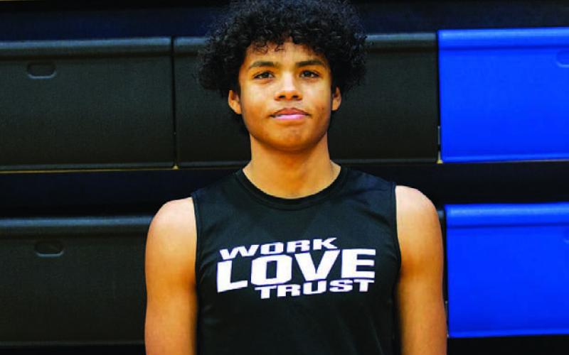 Name: Angel Scott Class: Senior Sport: Basketball Favorite School Subject: English Favorite Vacation: Mexico One Person To Meet: LeBron James Main Goal This Season: Make a playoff run