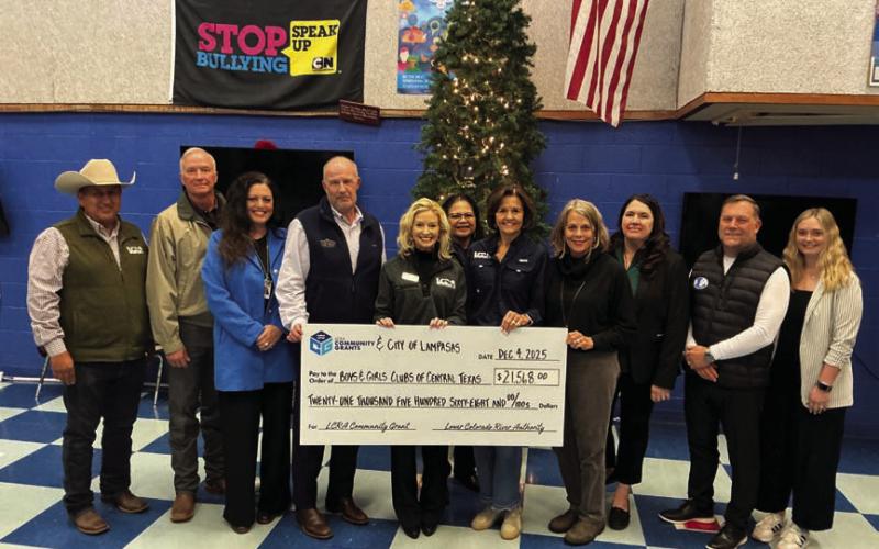 Boys &amp; Girls Club earns LCRA grant