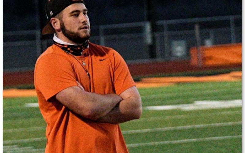 Samuel Burnside coached soccer and assisted with football in Smithville the past year. COURTESY PHOTO