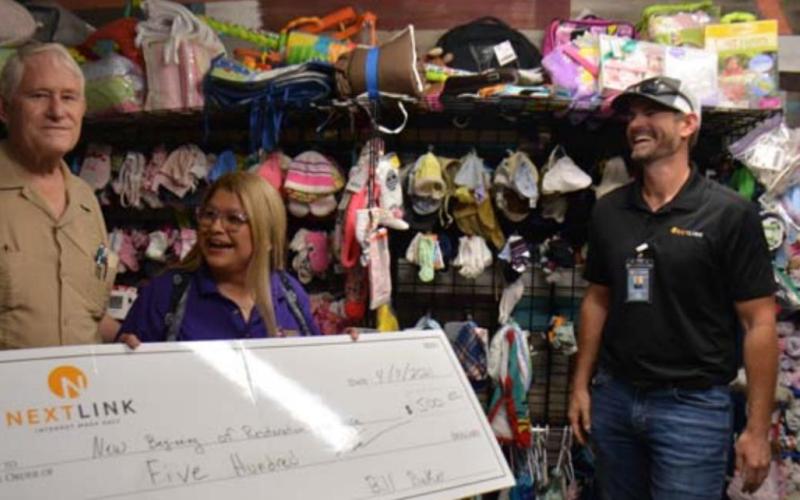 Company donates to non-profit ministry