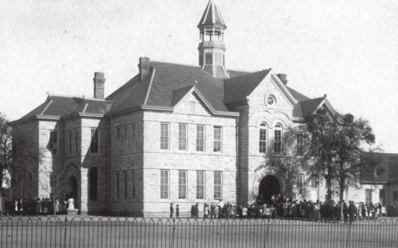 This Lampasas School was built in 1895. COURTESY PHOTO | JACKSON DIGITAL PHOTO COLLECTION