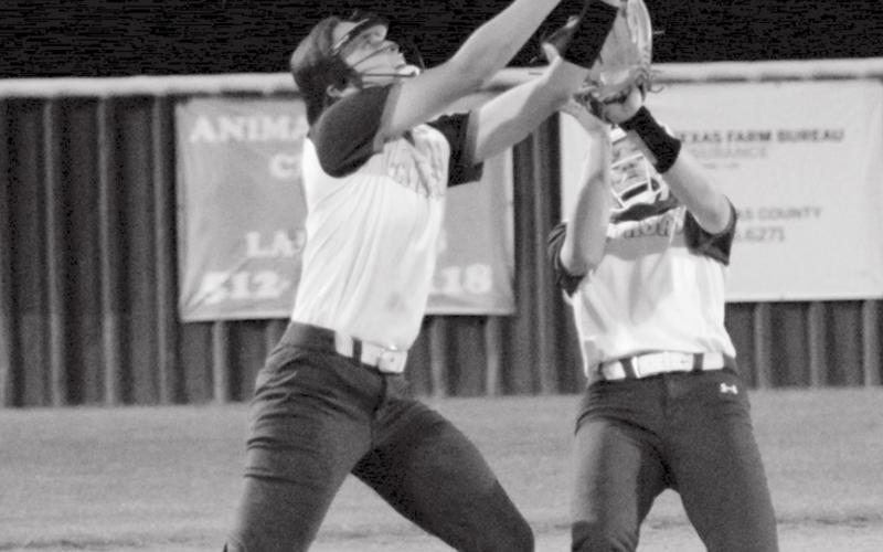 Lady Badger third baseman Hannah Perry