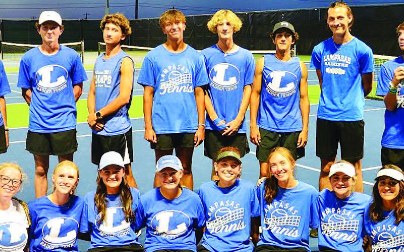 COURTESY PHOTO | KENNETH PEISER The Badgers pose for a photo after their win over Copperas Cove last week.