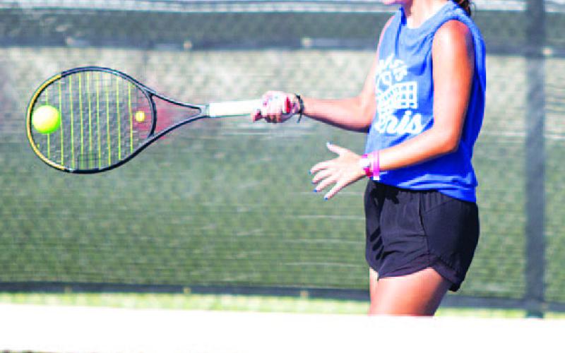 HUNTER KING | DISPATCH RECORD Caroline White will be one of the important pieces in the playoffs.