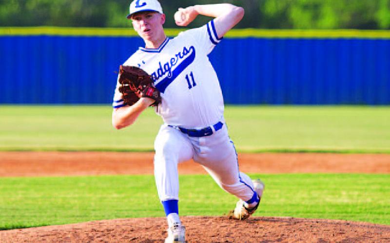 Jonas Andersen has pitched very well in his last two starts, which were both Badger wins. HUNTER KING | DISPATCH RECORD