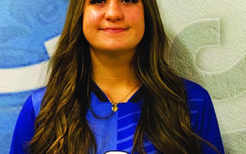 Name: Ryleejo Westra Class: Senior Sport: Soccer Favorite Teacher or Coach: Mrs. Vanliew Favorite Place in Lampasas: HTeao One Person You Look Up To: Mrs. Vanliew Main Goal This Season: Better passing