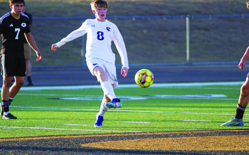 Parker Boykin has been a mainstay in the midfield for the Badgers this season. HUNTER KING | DISPATCH RECORD