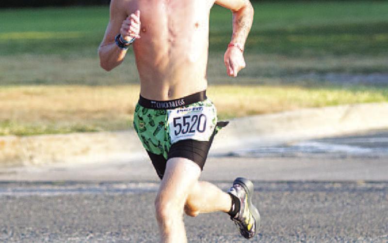 John Mason Keyes went from the high school cross country team to the Toughest 10K. HUNTER KING | DISPATCH RECORD