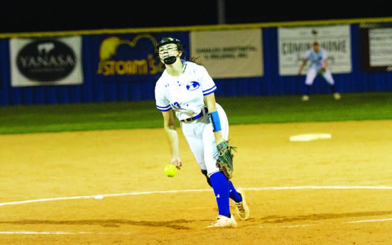 HUNTER KING | DISPATCH RECORD Brooklyn Farmer had delivered back-to-back quality starts for the Lady Badgers.