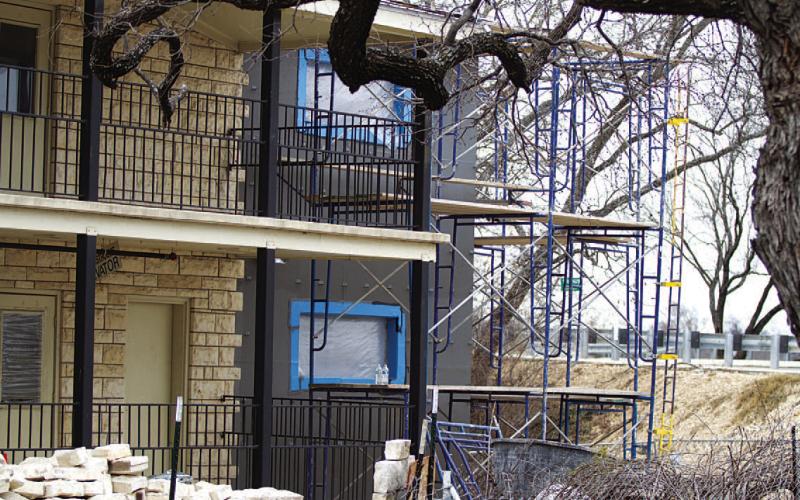 About halfway through the renovation process, concerns about possible safety of the Hostess House structure have arisen. HUNTER KING | DISPATCH RECORD