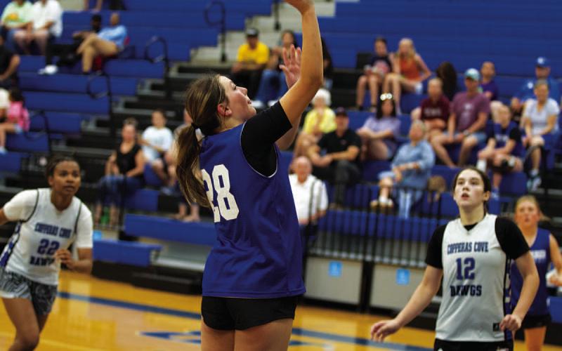 HUNTER KING | DISPATCH RECORD Mia Mulcahy is looking to build on a successful freshman campaign in her second season.