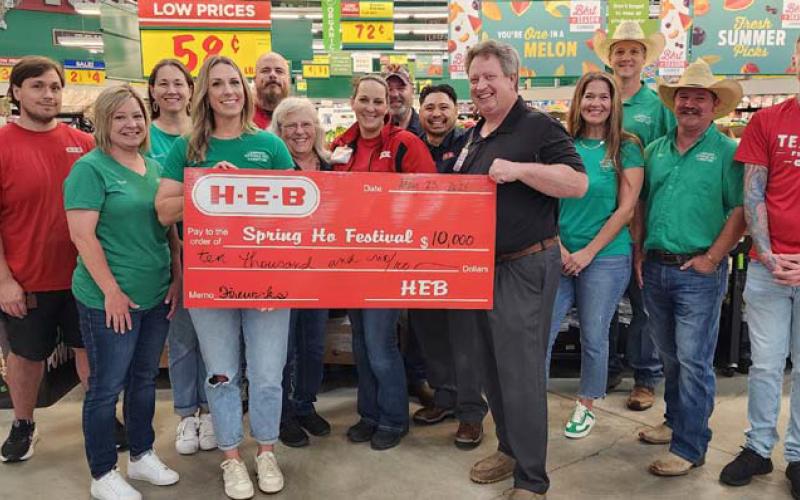 Sponsors donate toward annual Spring Ho Festival
