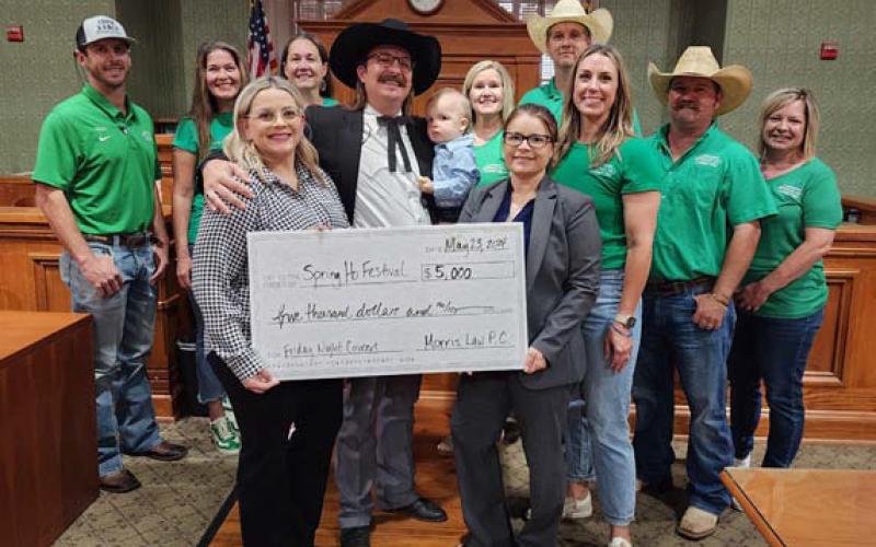 Sponsors donate toward annual Spring Ho Festival