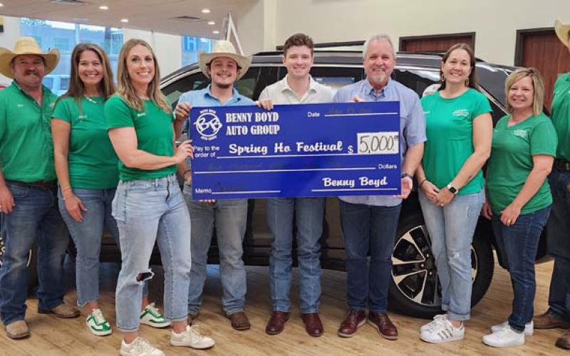 Sponsors donate toward annual Spring Ho Festival
