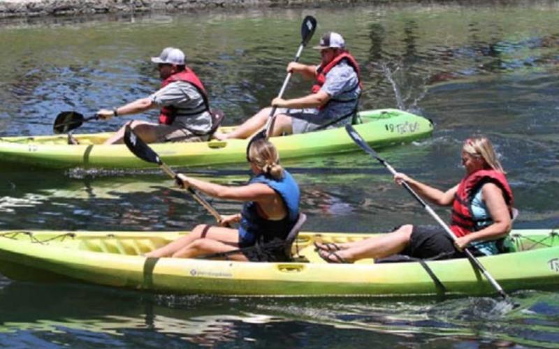 Kayak races planned in creek