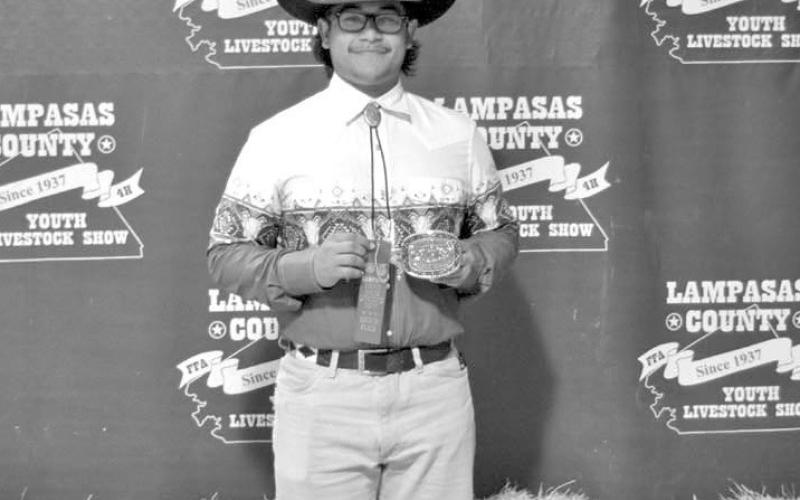 ERICK MITCHELL | DISPATCH RECORD Emmanuel Prado was the Ag Mechanics showmanship winner in this year’s contest.