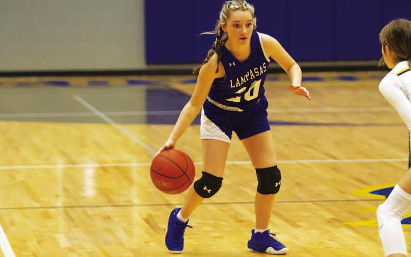 Abra White has continued to develop in her freshman season, and she is playing important minutes for the Lady Badgers. HUNTER KING | DISPATCH RECORD