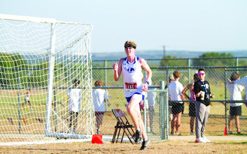 FILE PHOTO Brayden Phillips finished his high school career at the state cross country meet last week.