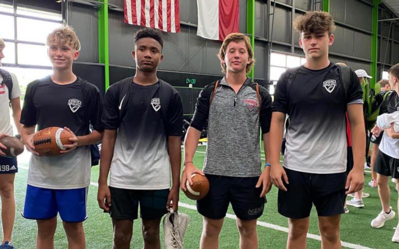 Football camp draws local participants