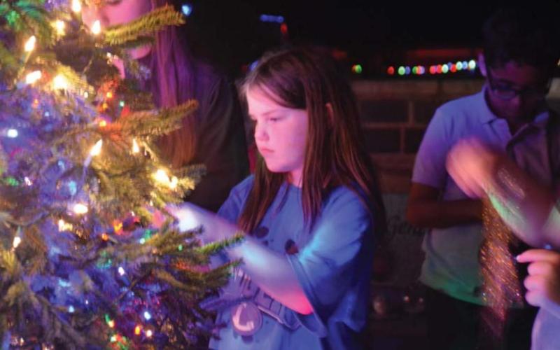 Ornaments decorate community tree in Kempner