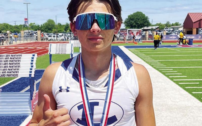 Lampasas junior qualifies for state track meet in the long jump