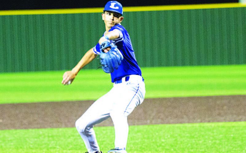 HUNTER KING | DISPATCH RECORD Kade Landry pitched well in relief of JT Posten last Friday night.