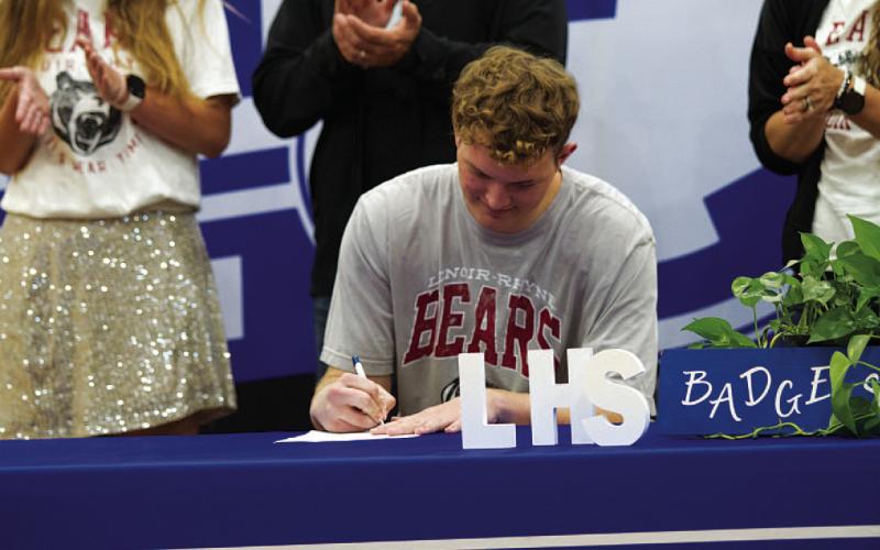 Beau Patterson will be playing basketball at Lenoir-Rhyne University. HUNTER KING | DISPATCH RECORD