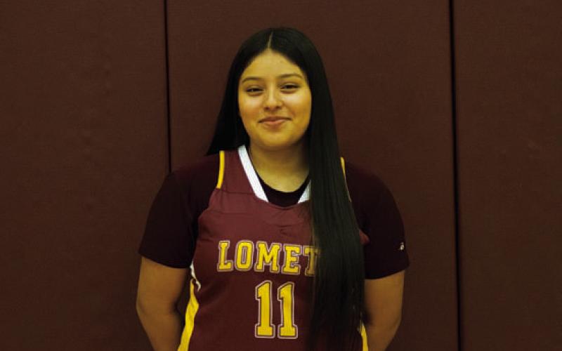 Name: Amy Padron Class: Freshman Sport: Basketball, Volleyball and Track Favorite Teacher or Coach: Mrs. Brewer Favorite Place in Town: McDonald’s One Person You Look up To: My mom Main Goal This Season: Play my game