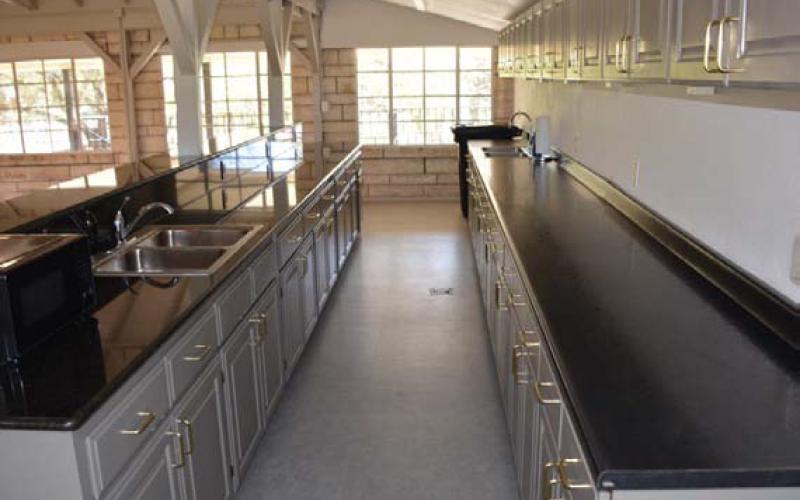 HUNTER KING | DISPATCH RECORD A new bar is also on the second floor of the Hostess House after completion of the long-term work.