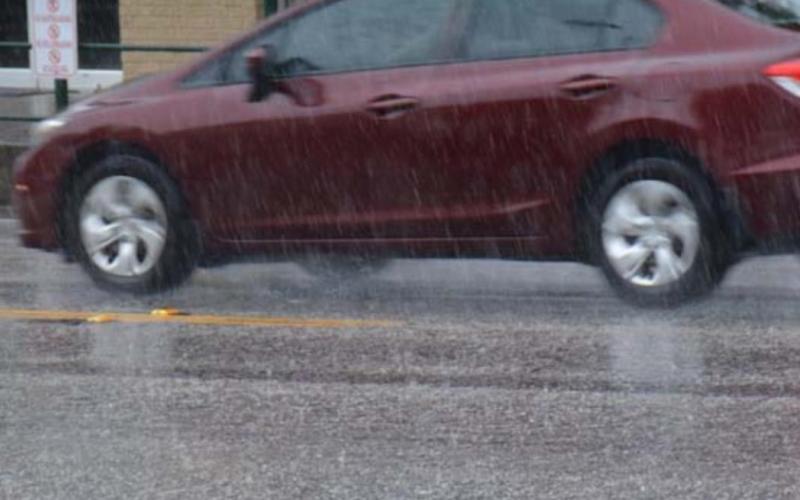 Central Texas saw an unusual amount of rain – close to two inches total – this week. MONIQUE BRAND | DISPATCH RECORD