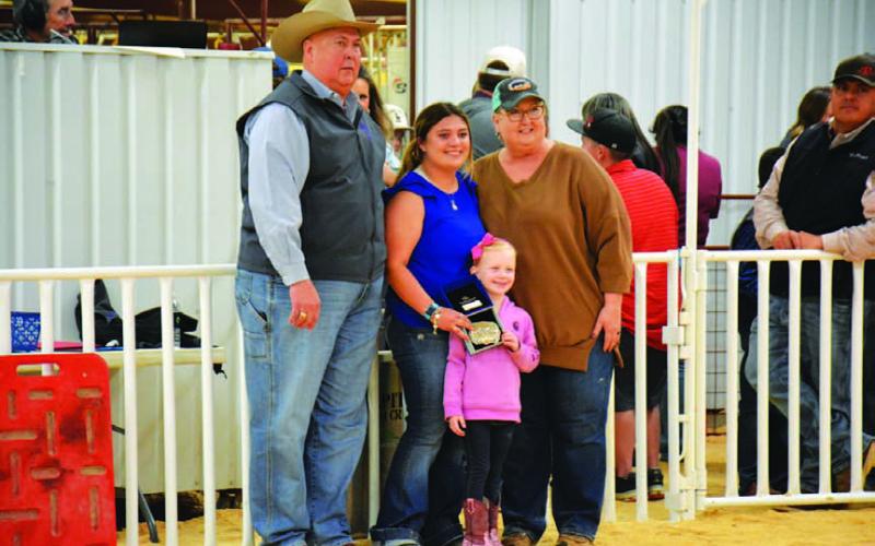 Ava Rojas was the 2026 recipient of the Lee &amp;amp; Faydell Vann Sportsmanship Award. HUNTER KING | DISPATCH RECORD