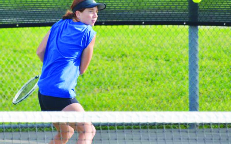 Allison Valdez played in her final tournament as a Lady Badger. COURTESY PHOTO | KENNETH PEISER